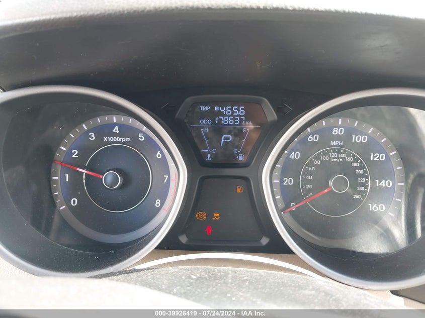 2012 Hyundai Elantra Limited (Ulsan Plant) VIN: KMHDH4AE4CU447158 Lot: 39926419