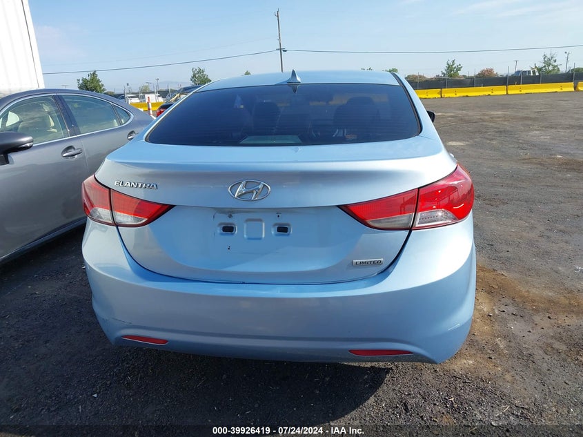 2012 Hyundai Elantra Limited (Ulsan Plant) VIN: KMHDH4AE4CU447158 Lot: 39926419