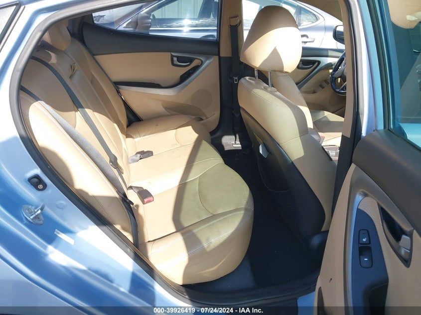 2012 Hyundai Elantra Limited (Ulsan Plant) VIN: KMHDH4AE4CU447158 Lot: 39926419