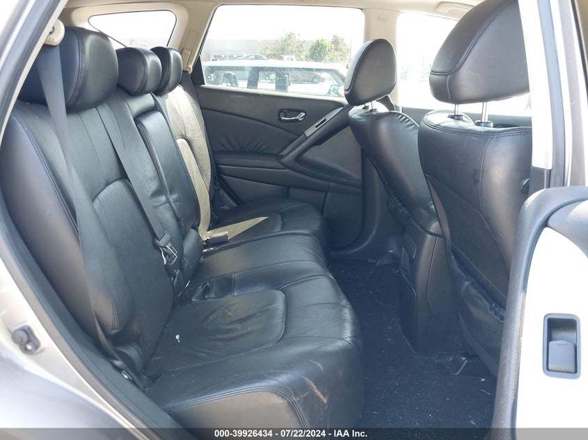 2010 Nissan Murano Sl VIN: JN8AZ1MUXAW014536 Lot: 39926434