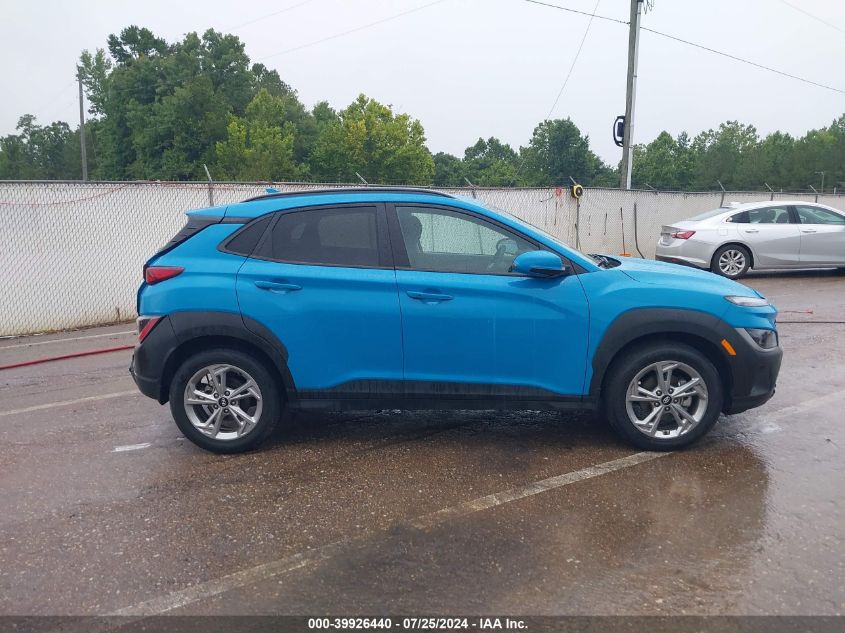 2022 Hyundai Kona Sel VIN: KM8K62AB4NU808706 Lot: 39926440