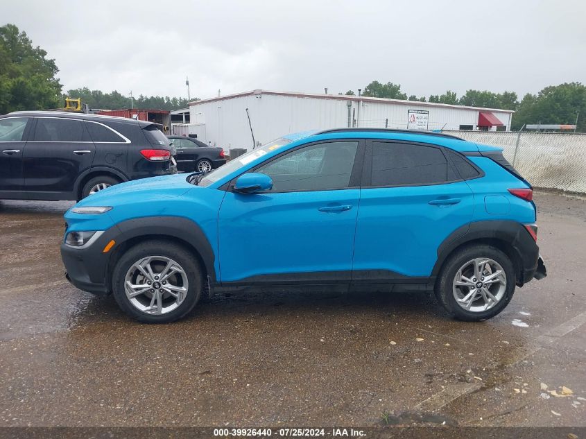 2022 Hyundai Kona Sel VIN: KM8K62AB4NU808706 Lot: 39926440