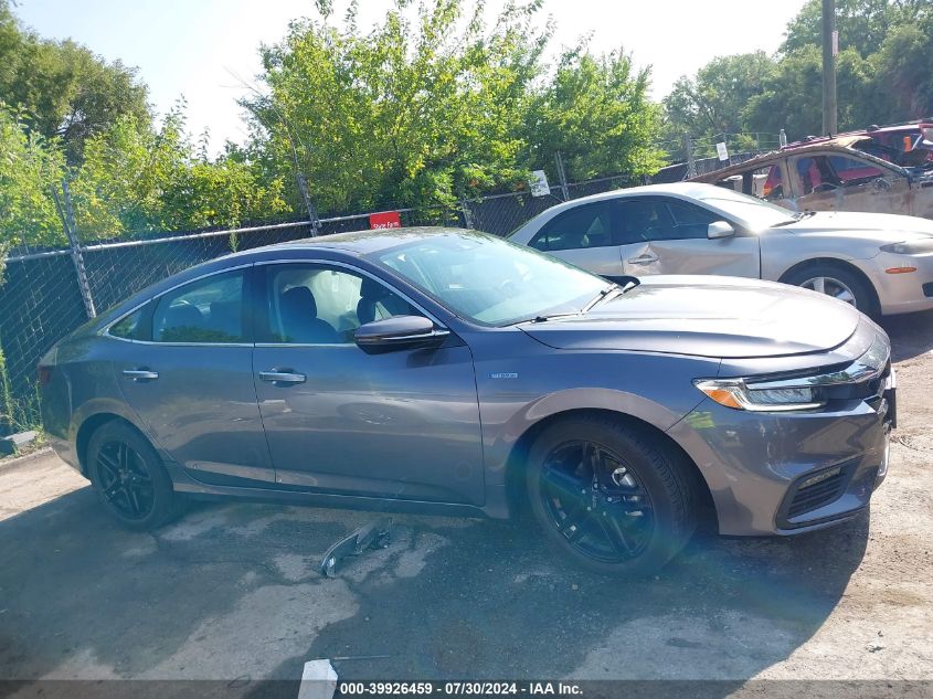 2021 HONDA INSIGHT TOURING - 19XZE4F99ME007788