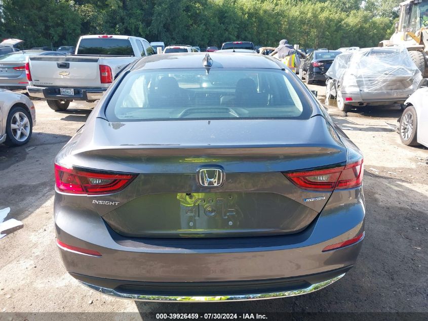 2021 HONDA INSIGHT TOURING - 19XZE4F99ME007788