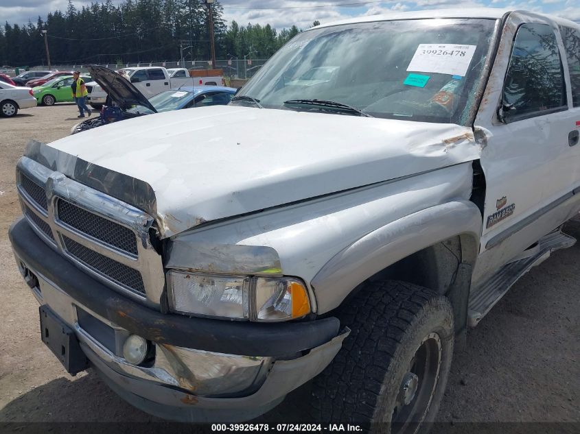 1999 Dodge Ram 2500 VIN: 3B7KF2368XG185374 Lot: 39926478