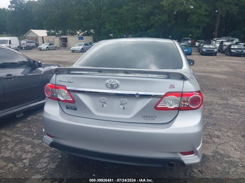 2011 Toyota Corolla S VIN: 2T1BU4EE1BC640302 Lot: 39926481