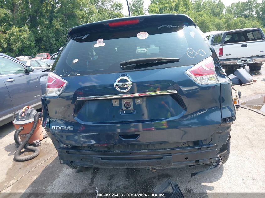 2016 Nissan Rogue S VIN: JN8AT2MT5GW000759 Lot: 39926483