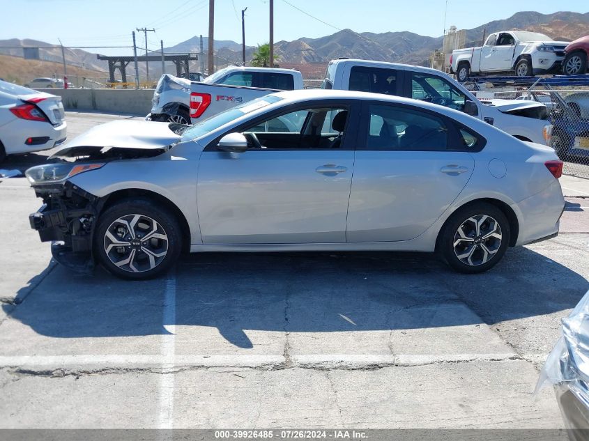 2021 Kia Forte Lxs VIN: 3KPF24AD1ME378161 Lot: 39926485