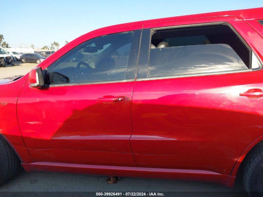 2012 Dodge Durango R/T VIN: 1C4SDHCT8CC330568 Lot: 39926491