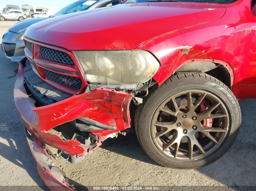 2012 Dodge Durango R/T VIN: 1C4SDHCT8CC330568 Lot: 39926491