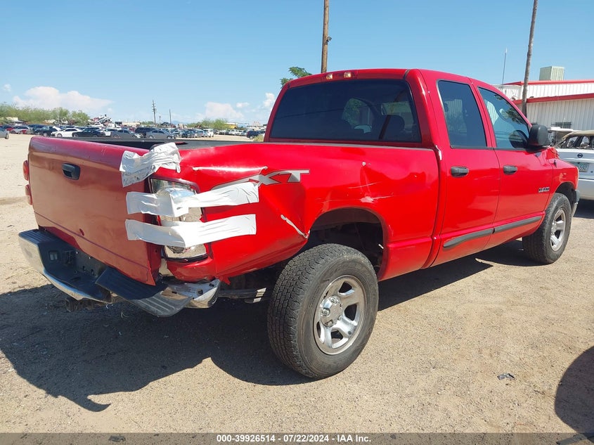 2008 Dodge Ram 1500 St/Sxt VIN: 1D7HA18K48J235797 Lot: 39926514