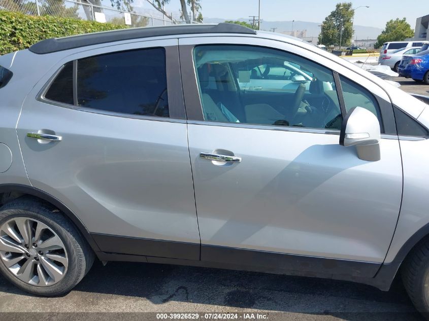 2017 Buick Encore Preferred VIN: KL4CJASB9HB169989 Lot: 39926529