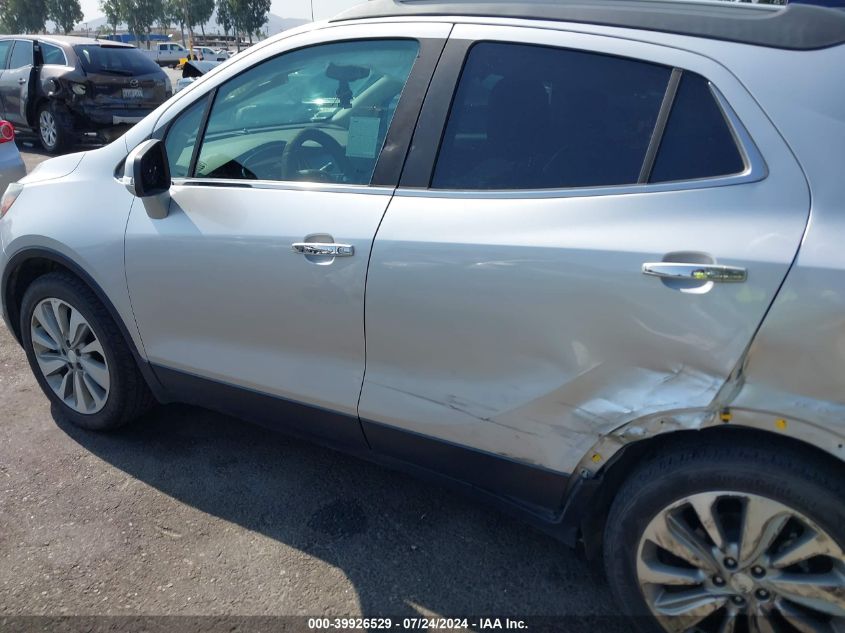 2017 Buick Encore Preferred VIN: KL4CJASB9HB169989 Lot: 39926529