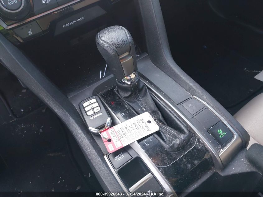 2018 Honda Civic Ex VIN: SHHFK7H58JU426887 Lot: 39926543