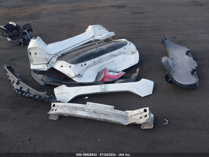 2018 Honda Civic Ex VIN: SHHFK7H58JU426887 Lot: 39926543