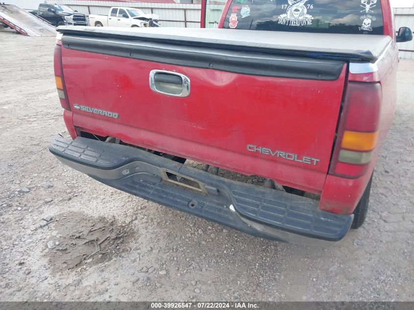 2001 Chevrolet Silverado 1500 Ls VIN: 2GCEC19T611208583 Lot: 39926547