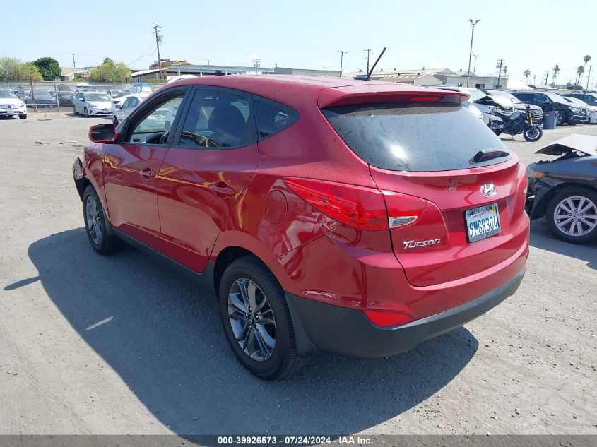 2015 Hyundai Tucson Gls VIN: KM8JT3AF7FU042727 Lot: 39926573