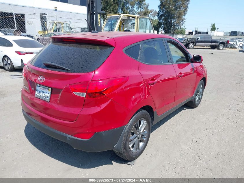 2015 Hyundai Tucson Gls VIN: KM8JT3AF7FU042727 Lot: 39926573