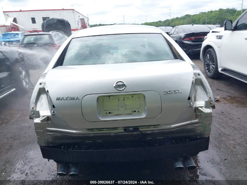 2007 Nissan Maxima 3.5 Sl VIN: 1N4BA41E97C831406 Lot: 39926637