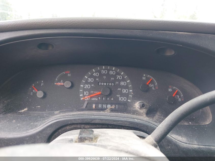 2000 Ford E-250 Commercial/Recreational VIN: 1FTNS24L6YHB30510 Lot: 39926639