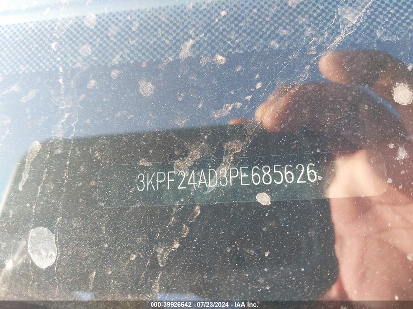 2023 KIA FORTE LX/LXS - 3KPF24AD3PE685626