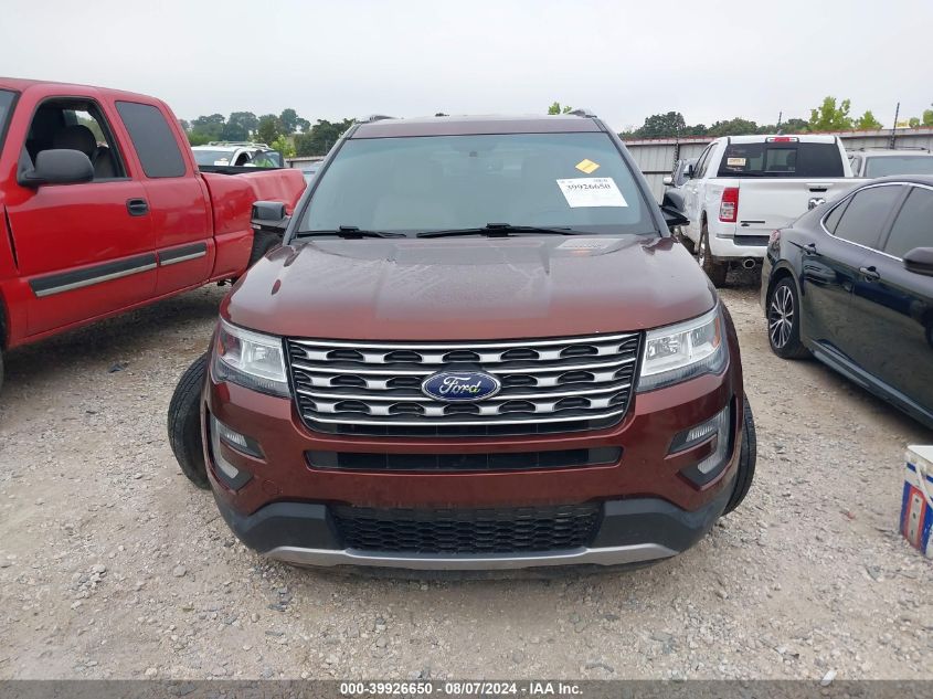 2016 Ford Explorer Xlt VIN: 1FM5K8D88GGC40571 Lot: 39926650