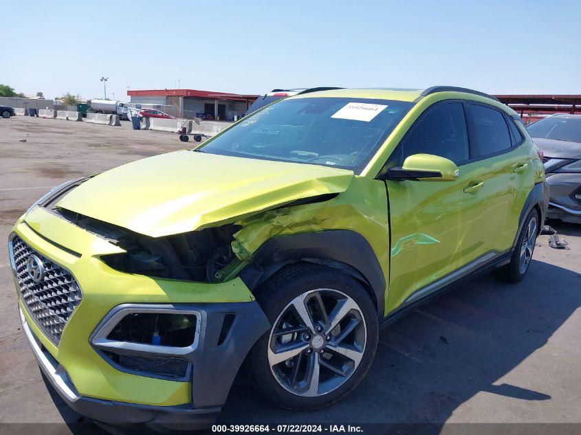 2020 Hyundai Kona Ultimate VIN: KM8K53A50LU541015 Lot: 39926664