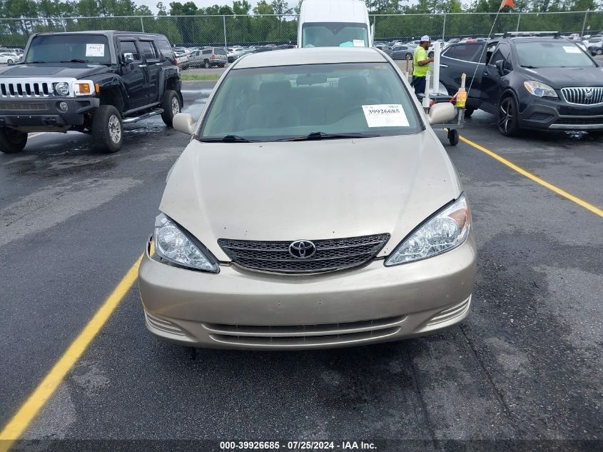 2004 Toyota Camry VIN: 4BIBE32K94U840900 Lot: 39926685