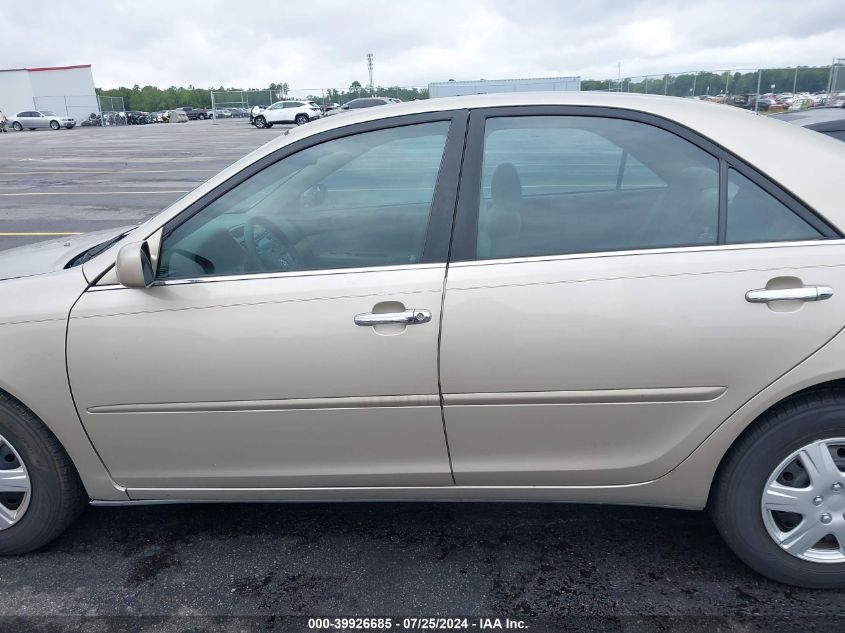 2004 Toyota Camry VIN: 4BIBE32K94U840900 Lot: 39926685