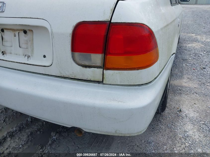 1998 Honda Civic Lx VIN: 2HGEJ667XWH510758 Lot: 39926687