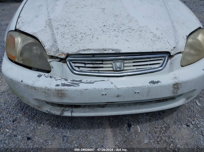 1998 Honda Civic Lx VIN: 2HGEJ667XWH510758 Lot: 39926687