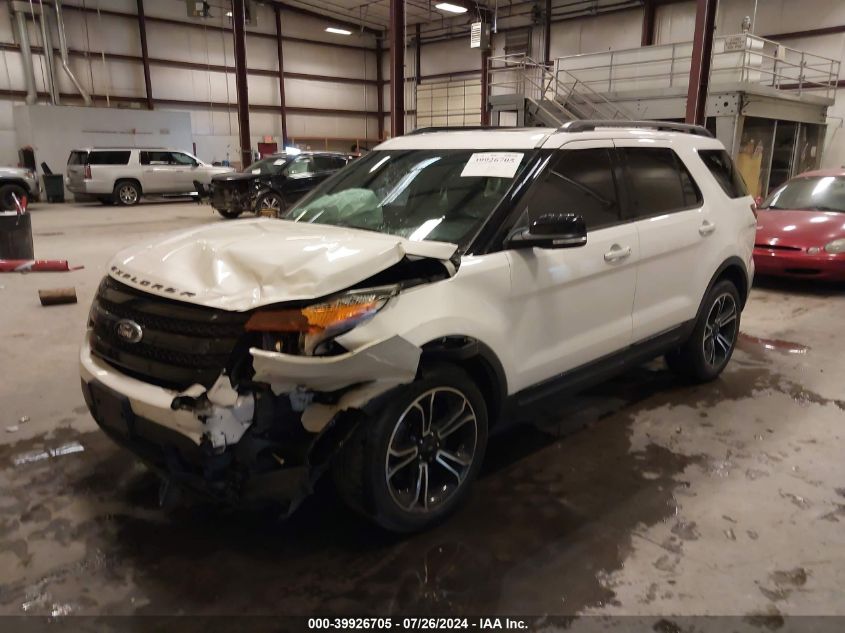 1FM5K8GT6FGC13254 2015 FORD EXPLORER - Image 2