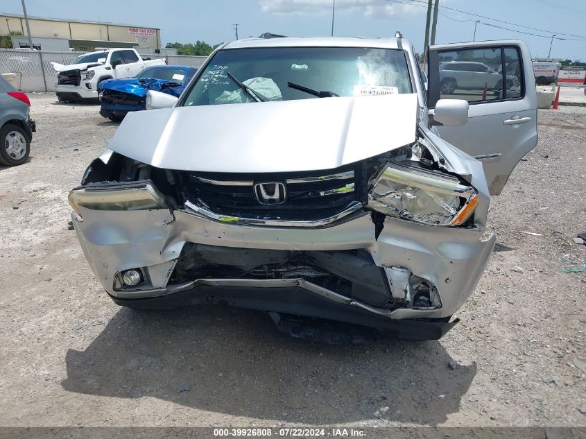 2013 Honda Pilot Touring VIN: 5FNYF3H92DB045177 Lot: 39926808