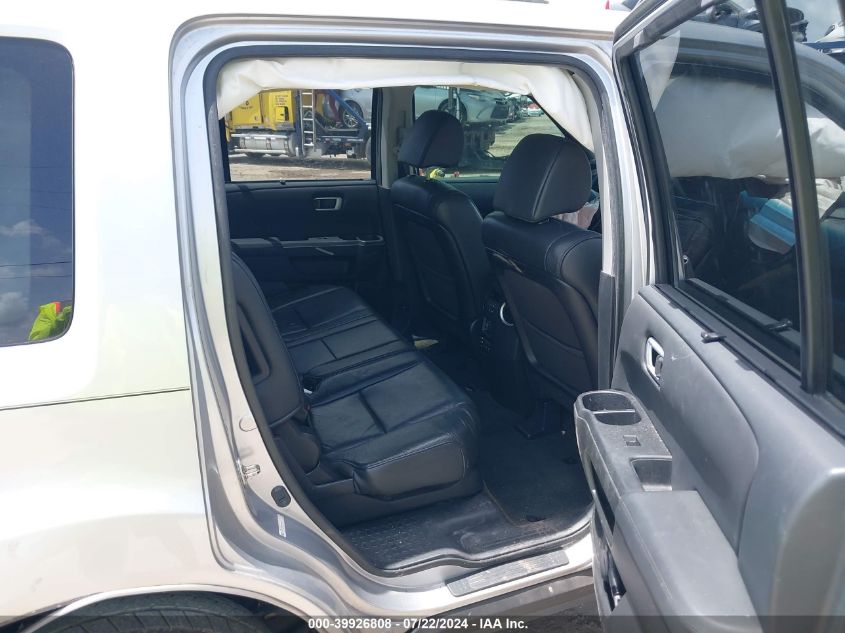 2013 Honda Pilot Touring VIN: 5FNYF3H92DB045177 Lot: 39926808