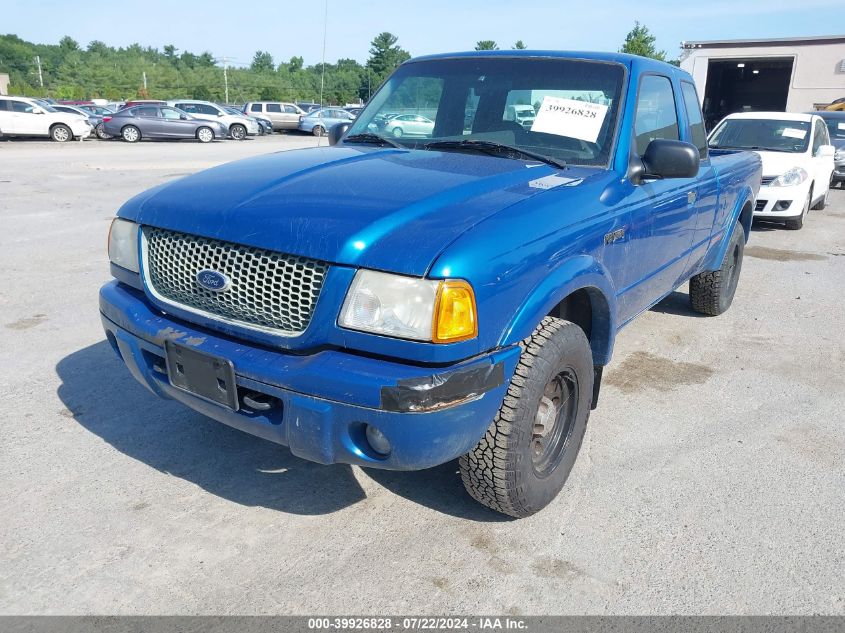 2001 Ford Ranger Edge/Xl/Xlt VIN: 1FTYR14V51TA91688 Lot: 39926828