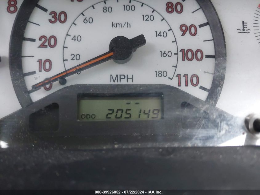 2003 Toyota Corolla S VIN: 2T1BR32E43C057286 Lot: 39926852