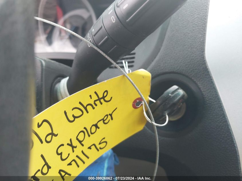 2012 Ford Explorer Xlt VIN: 1FMHK7D87CGA71175 Lot: 39926862