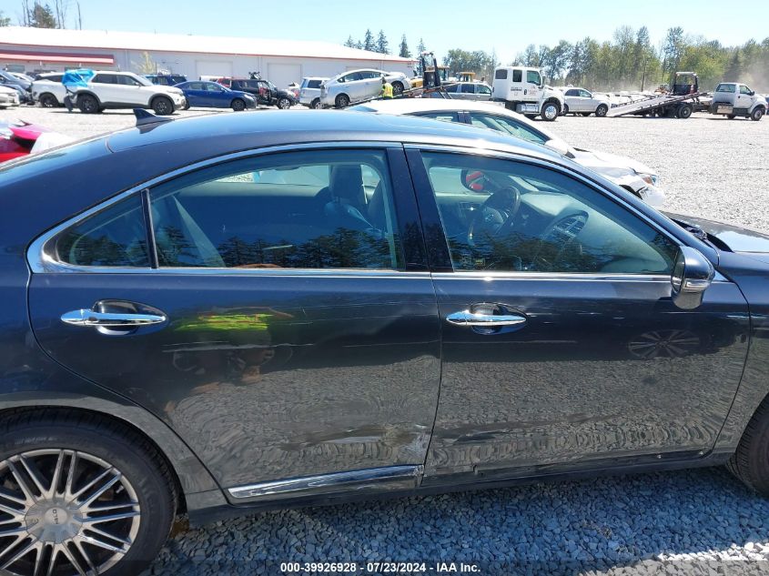 2011 Lexus Es 350 VIN: JTHBK1EG0B2460277 Lot: 39926928