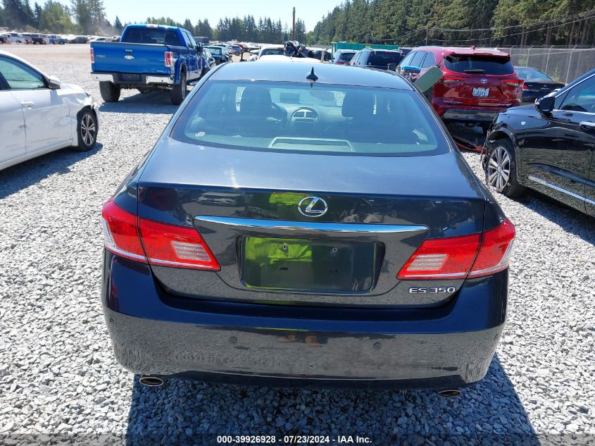 2011 Lexus Es 350 VIN: JTHBK1EG0B2460277 Lot: 39926928