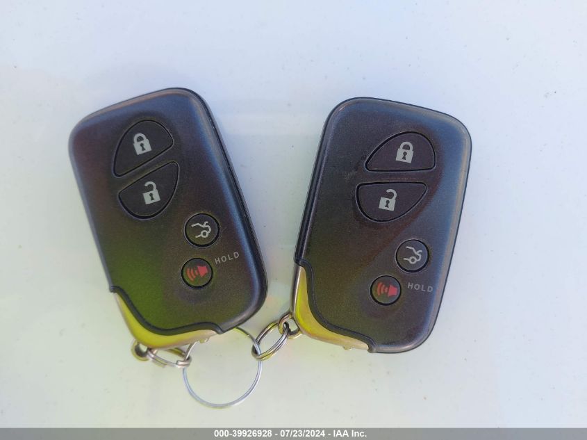 2011 Lexus Es 350 VIN: JTHBK1EG0B2460277 Lot: 39926928