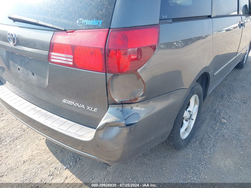2004 Toyota Sienna Xle VIN: 5TDZA22CX4S010481 Lot: 39926930