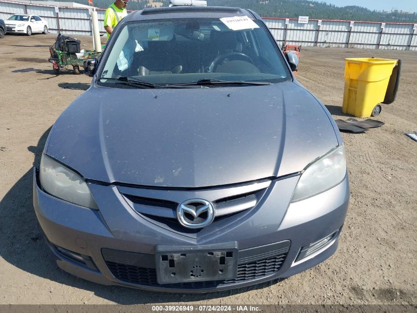 2007 Mazda Mazda3 S Grand Touring VIN: JM1BK323671709872 Lot: 39926949