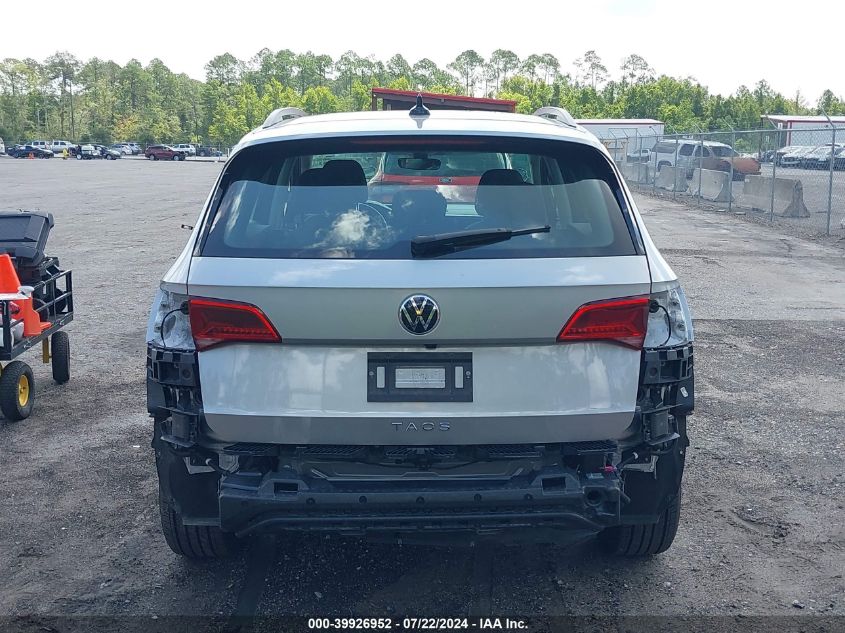 2024 Volkswagen Taos 1.5T S VIN: 3VV5X7B25RM009586 Lot: 39926952