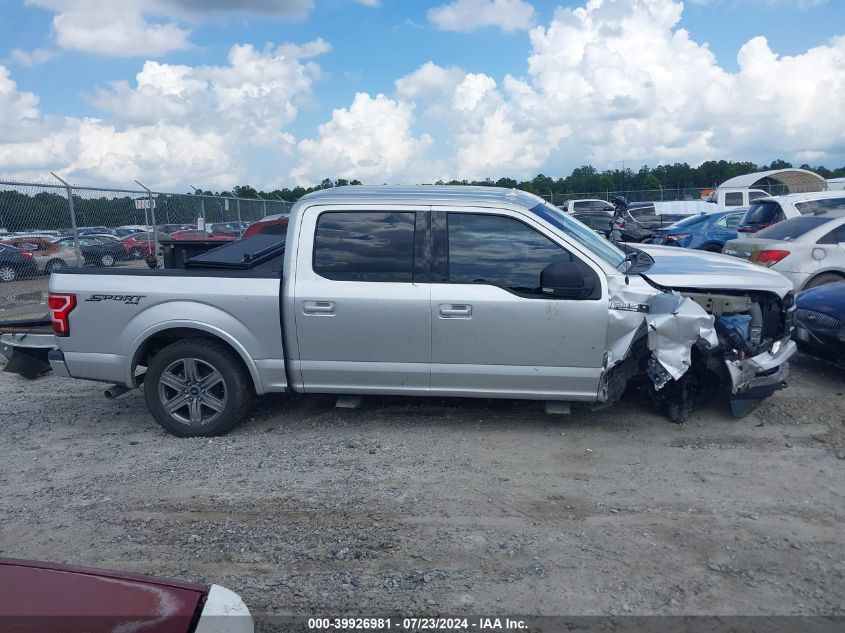 2018 Ford F-150 Xlt VIN: 1FTEW1E50JFE58263 Lot: 39926981