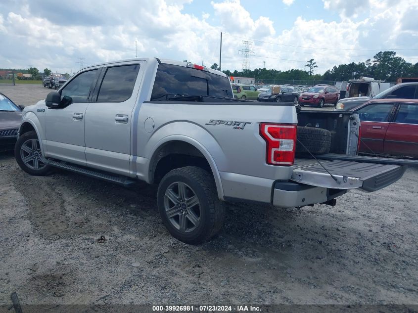 2018 FORD F-150 XLT - 1FTEW1E50JFE58263