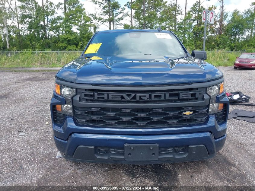 2022 Chevrolet Silverado 1500 4Wd Short Bed Custom VIN: 1GCPDBEK4NZ599030 Lot: 39926995