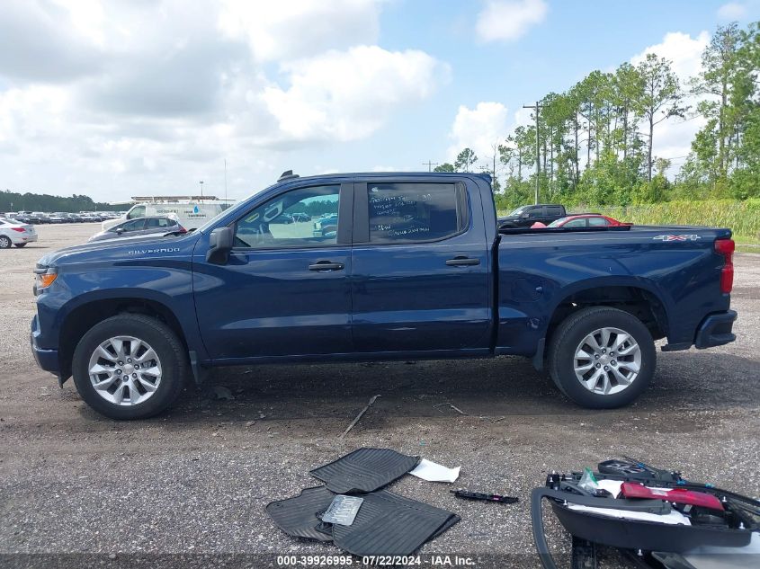 2022 Chevrolet Silverado 1500 4Wd Short Bed Custom VIN: 1GCPDBEK4NZ599030 Lot: 39926995