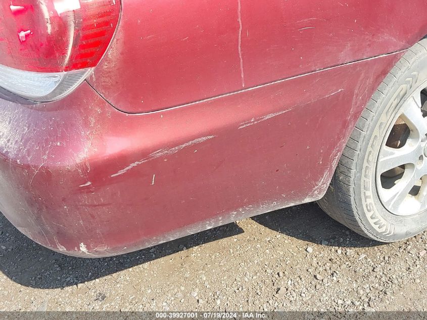 2005 Toyota Camry Xle V6 VIN: 4T1BF30K35U092954 Lot: 39927001