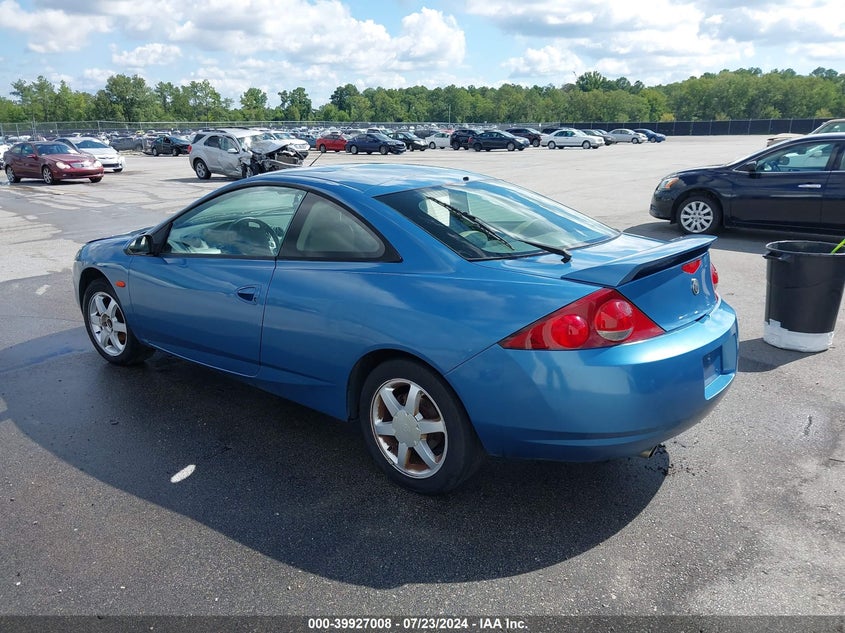 2000 Mercury Cougar V6 VIN: 1ZWHT61L8Y5643628 Lot: 39927008
