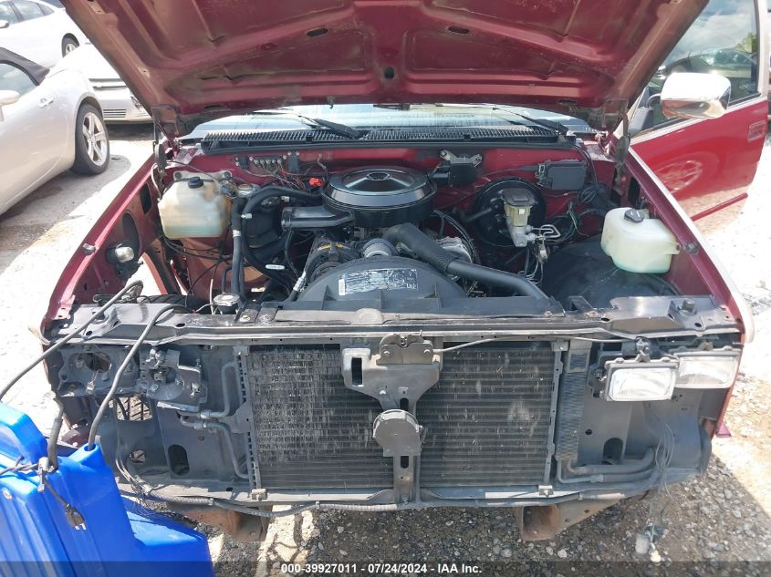 1988 Chevrolet Gmt-400 C1500 VIN: 1GCDC14K0JE129189 Lot: 39927011